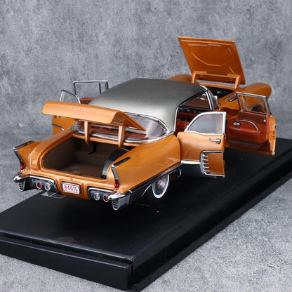 SunStar 1:18 Eldorado Brougham 1957 Vintage Car Simulation Limited Edition All Open Alloy Metal Static Car Model Toy Gift