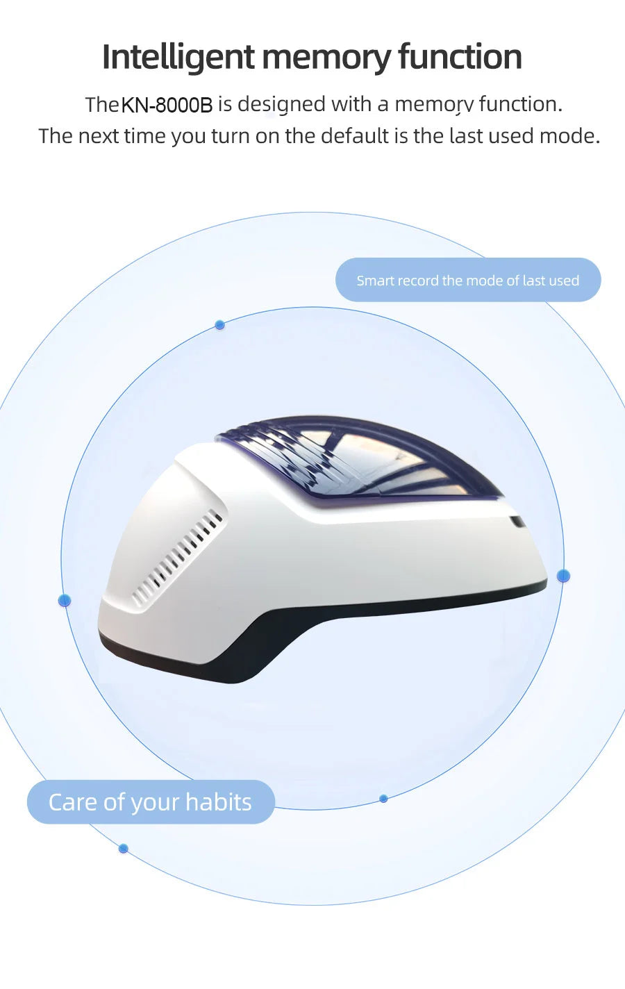 CE Approved Kernel KN-8000B Red Light Therapy Laser Hair Growth Cap Helmet For Hair Restoration