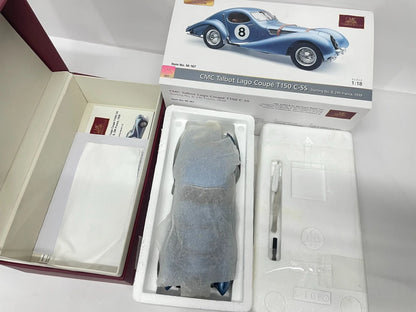 CMC 1:18 Talbot Lago Coupe T150 1939 #8 Simulation Limited Edition All Open Alloy Metal Static Car Model Toy Gift