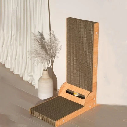 New Style Cat Scratcher Cat Scraper Detachable Wooden Scratching Post for Cats Training Grinding Claw Toys Furniture Protector