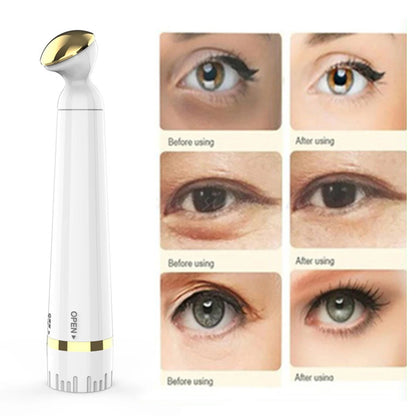Mini Electric Vibration Eye Massager Anti-Ageing Wrinkle Dark Circle Pen Removal Rejuvenation Eye Massager