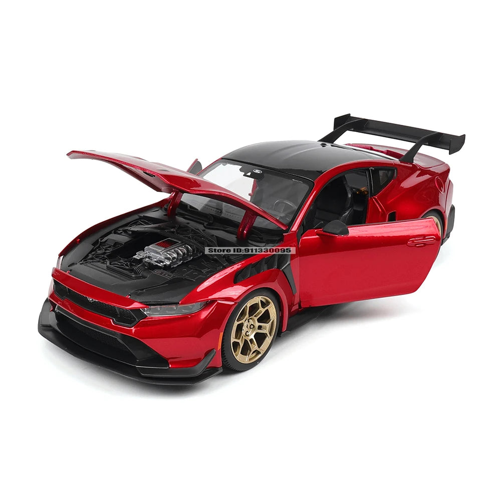 Bburago 1:18 Ford Mustang GTD Alloy Vehicle Car Model Toy Collection Gift Multiple Styles