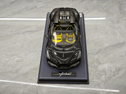 MR 1/18 Bugatti W16 Mistral Resin Motor Vehicle Toy Die-casting Metal Model Collection Boy Gifts