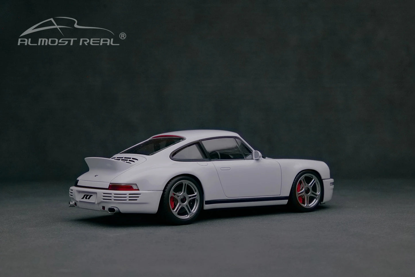 Almost Real  Diecast model 1:18  RUF SCR 2018 Realistic Car Model Collectible Holiday Gifts Static birthday gifts for  friends