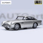 Autoart 1/18 ASTON MARTIN DB5  ABS 007/Goldfinger Bond , door full open sports car model static decoration collection