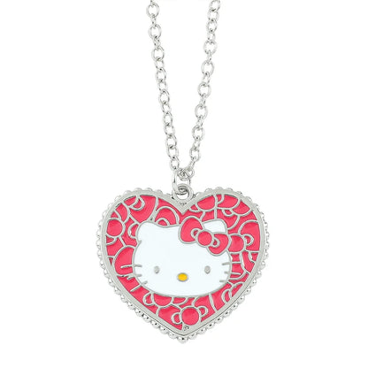 Sanrio Hello Kitty Anime Figures Cartoon Necklace Women Girl Decoration Birthday Gifts