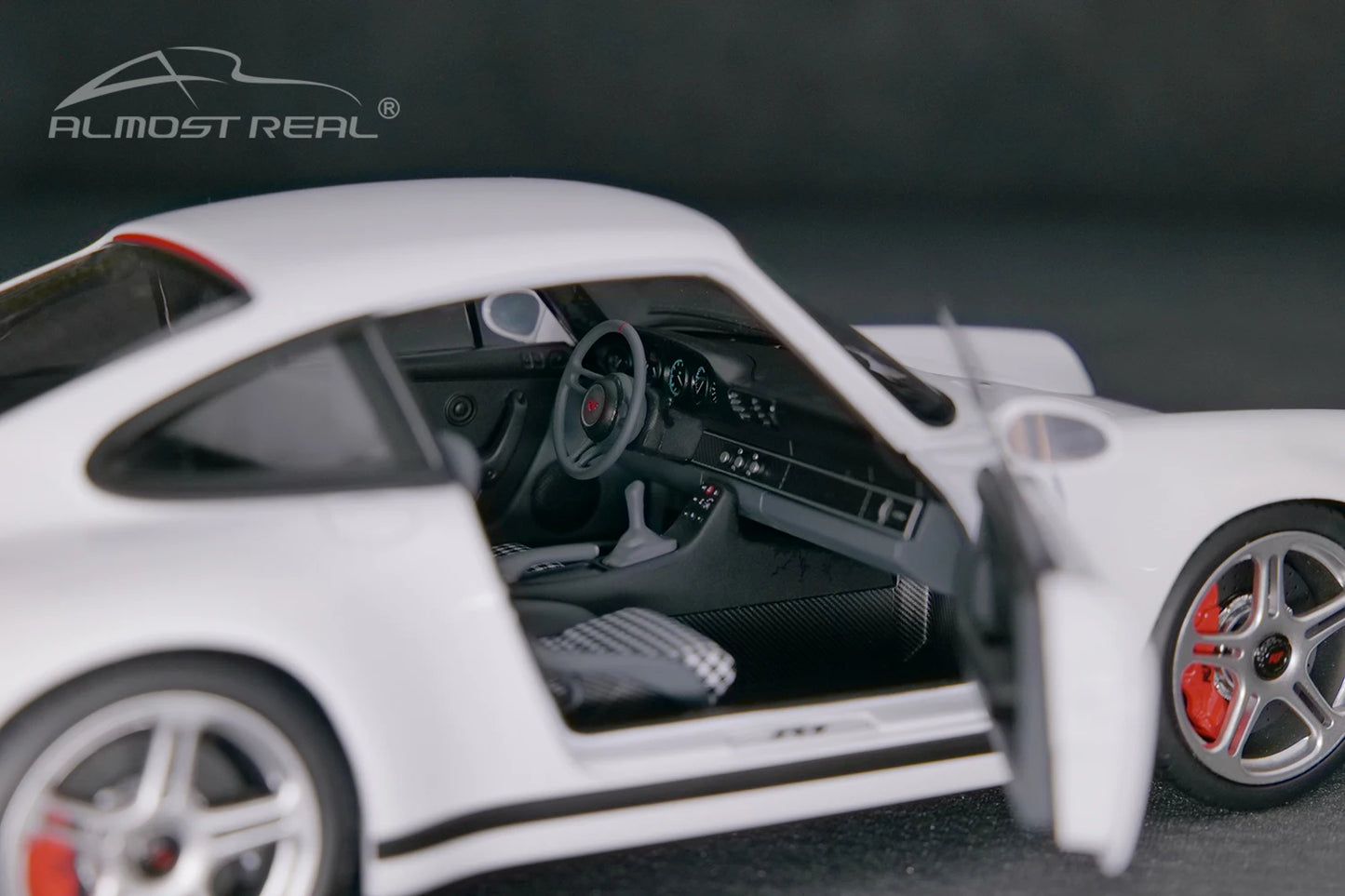 Almost Real  Diecast model 1:18  RUF SCR 2018 Realistic Car Model Collectible Holiday Gifts Static birthday gifts for  friends