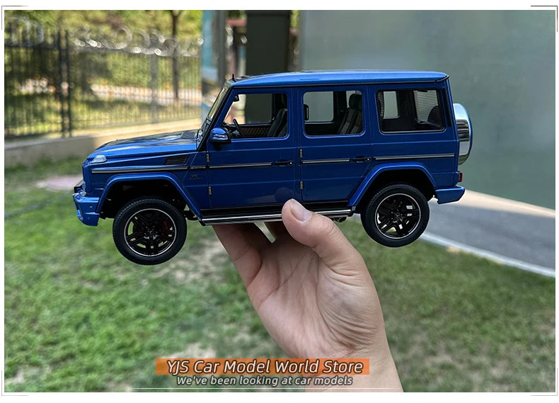 AUTOART 1:18 G63 2017 Car model SUV  Personal collection of holiday gifts