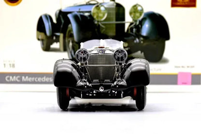 CMC 1:18 SSK The Black Prince 1934 25th Anniversary Simulation Limited Edition All Open Alloy Metal Static Car Model Toy Gift