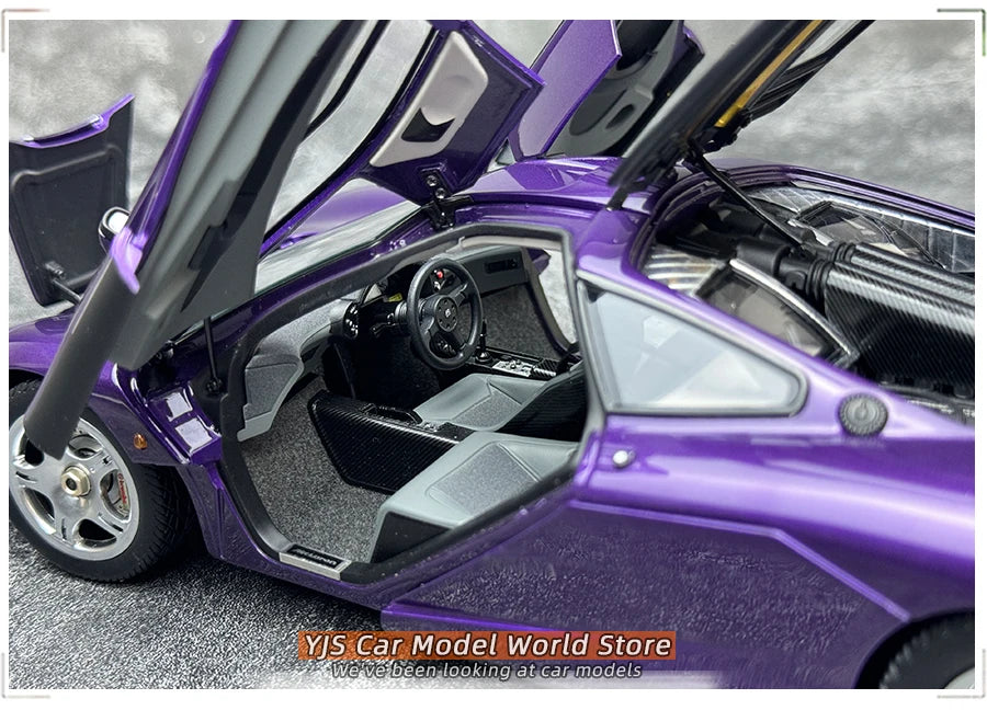 LCD model 1 New 1:18 FOR McLaren F1 XP5 alloy car model sports car static display gift collection for friends