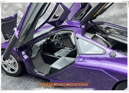 LCD model 1 New 1:18 FOR McLaren F1 XP5 alloy car model sports car static display gift collection for friends