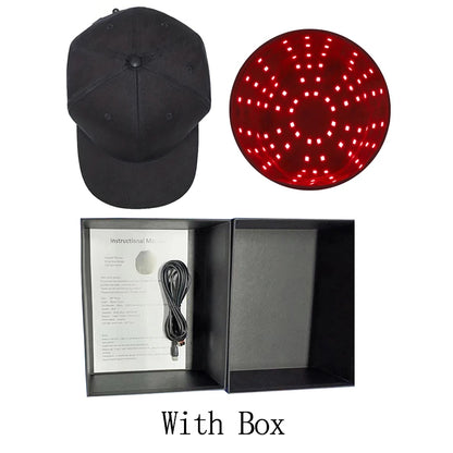660nm 850nm Red Light Infrared Hair Therapy Hair Growth Cap for Hair Regrowth Anti Hair Loss Relax Scalp Care Hat Anti Hair 2026