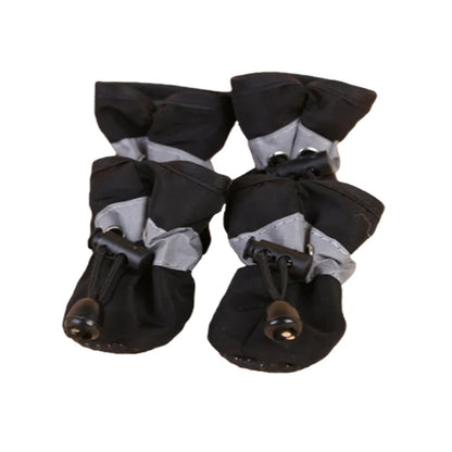 4 PCS set Of Waterproof Pet Dog Shoes, Anti Slip Soft Soled Rain Boots, Kitten Dog Shoes, Puppy Pet Boots, Pet Paw Accessorie