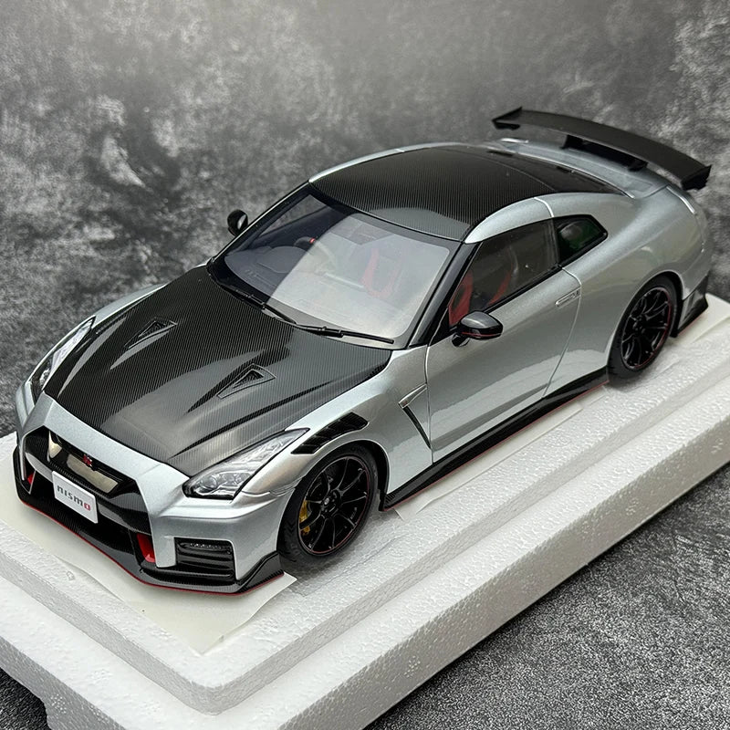 AUTOart 1:18 FOR Nissan GT-R35 NISMO 2022 SPECIAL EDITION Sports car model Car model Holiday gift Static ornament