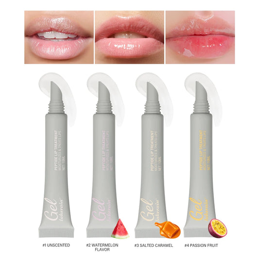 Moisturizing Lip Balm Nourishes Peptide Moisturizes Lightened Remove Dead Skin Lip Lines Anti-chapping Caramel Lip Care Gel