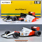 AUTOART New 1/18  Honda MP4/6 1991 #1 (with McLaren logo)  Car model  Send to a friend  Personal collection Static ornament