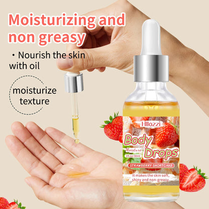 Body Glaze & Body Oil Combination Various flavors Non-greasy Hydrating and moisturizing Body Lotion Massag