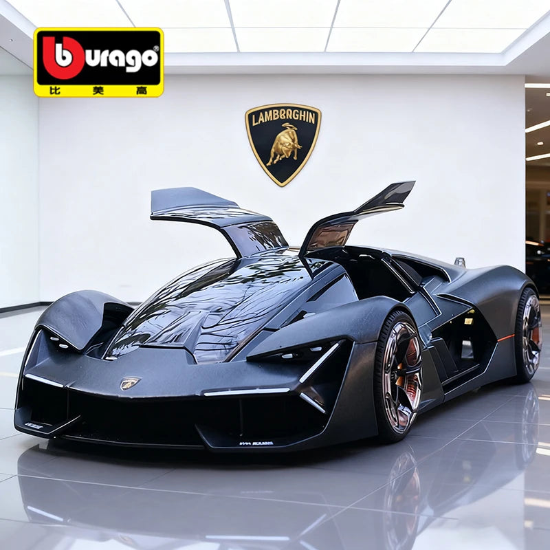 Bburago 1:24 Lamborghini Terzo Millennio Alloy Car Diecasts & Toy Vehicles Car Model Miniature Scale Model Car For Children