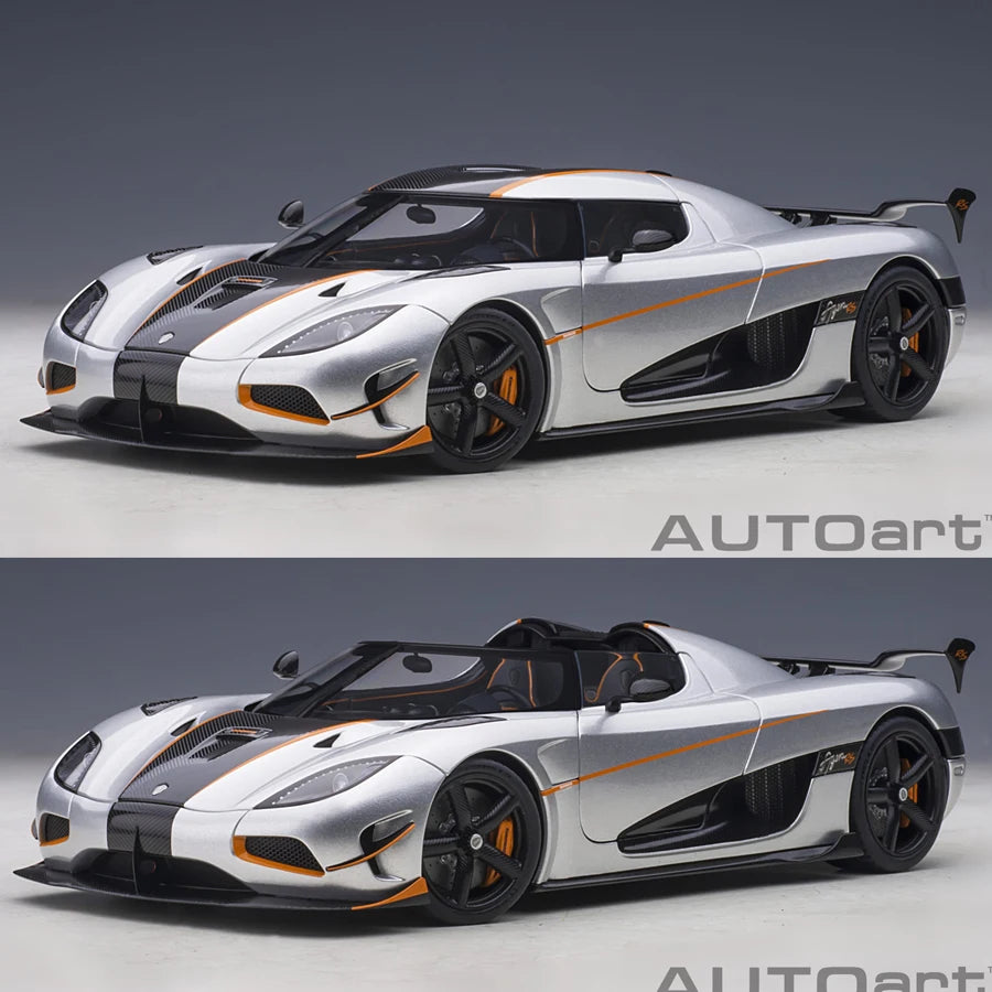 Autoart model 1/18 Scale New KOENIGSEGG AGERA RS car model Static Decorative Items Gift Collection
