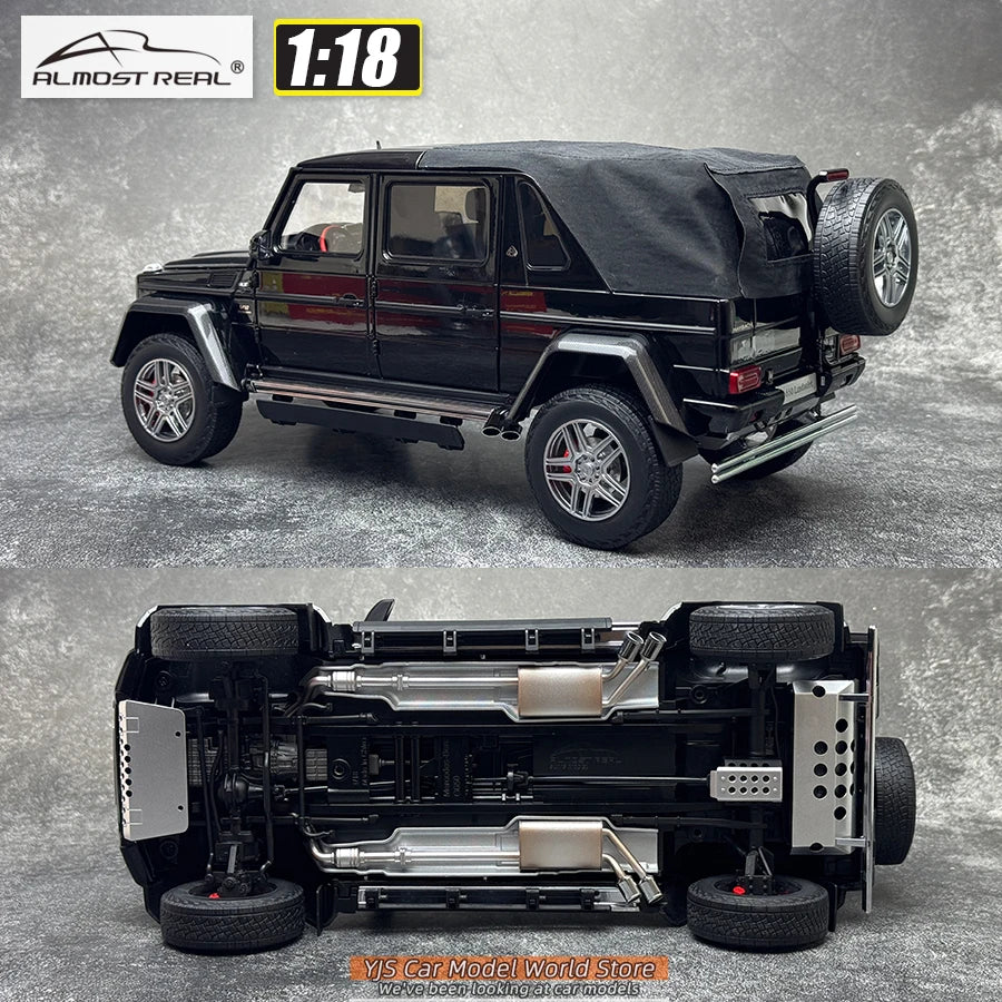 Almost Real diecast model 1:18 G 650 Landaulet G650 SUV car model alloy collection gift to friends and family