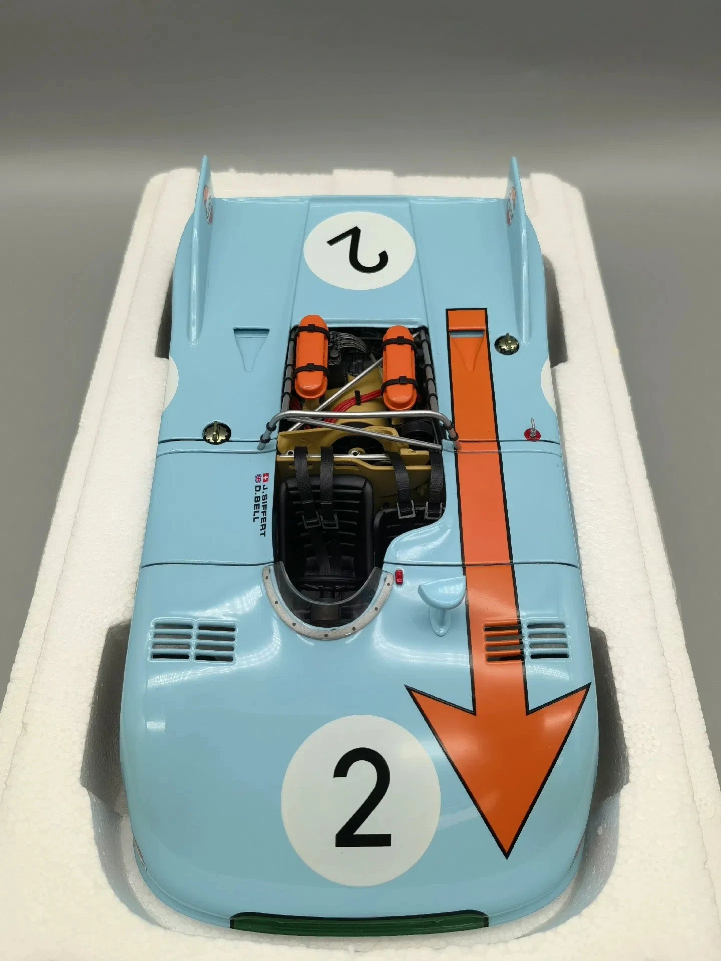 Autoart 1:18 908 NURBURGRING 1971 #2 Simulation Limited Edition Alloy Metal Static Car Model Toy Gift