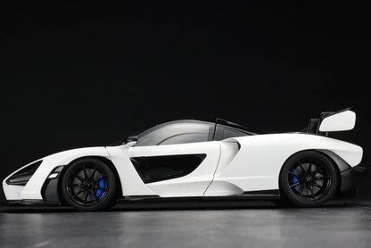Autoart 1:18 Senna Simulation Limited Edition All Open Alloy Metal Static Car Model Toy Gift