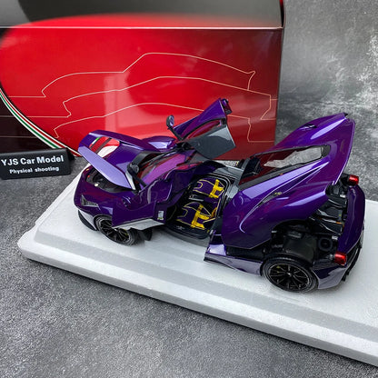 BBR MODELS 1/18 LaFerr sports car red metal static display car model collection Diecast model