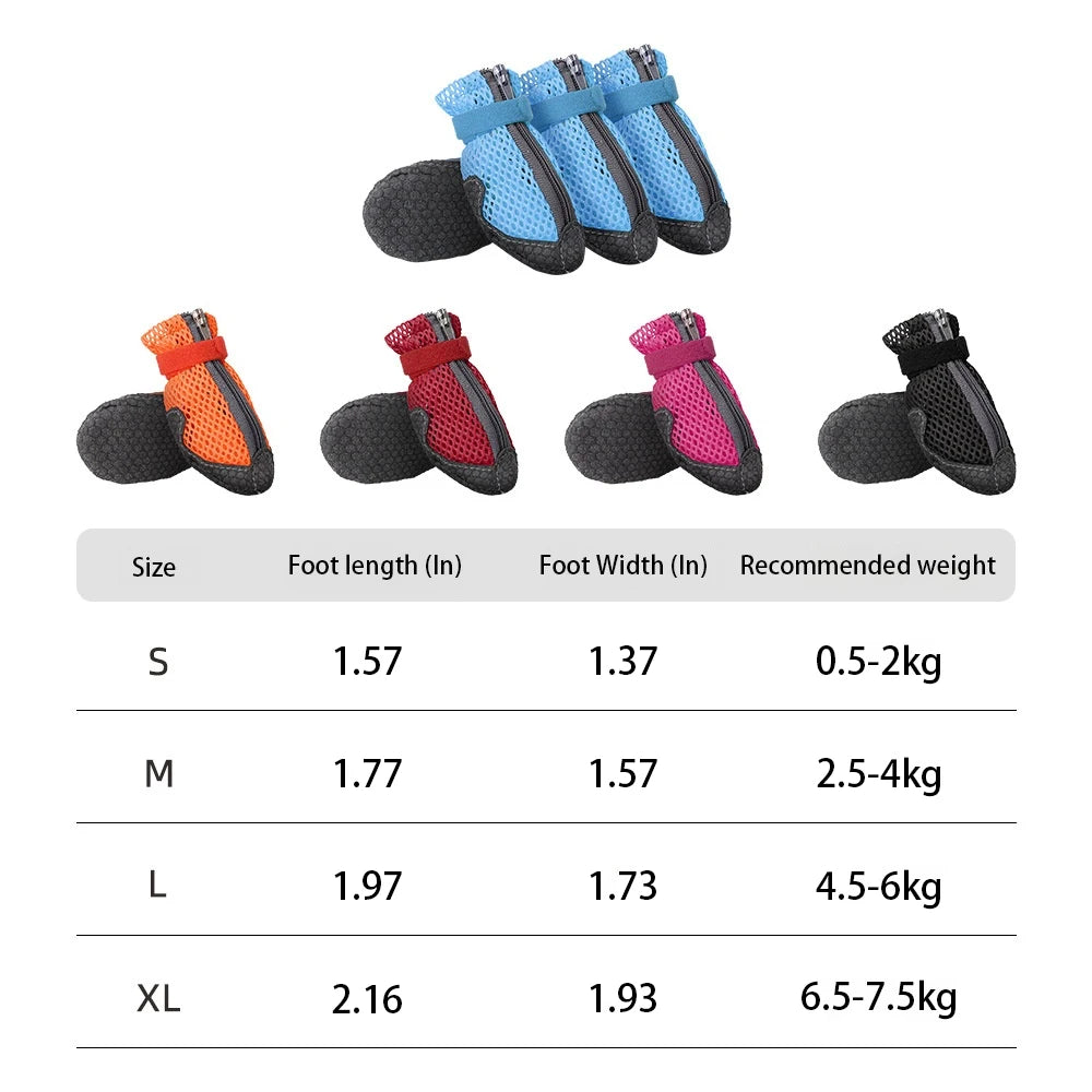Dog Shoes Thickened Non-slip Shoes  Protect Suede Surface Paws Clean Paws