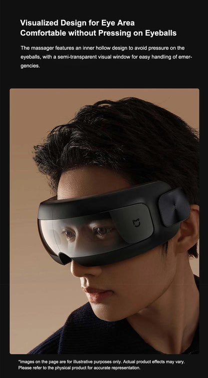 Original NEW MIJIA Smart Eye Massager  Zone Massage Visual Folding Massage Glasses Custom Eye Health For Mi Home APP