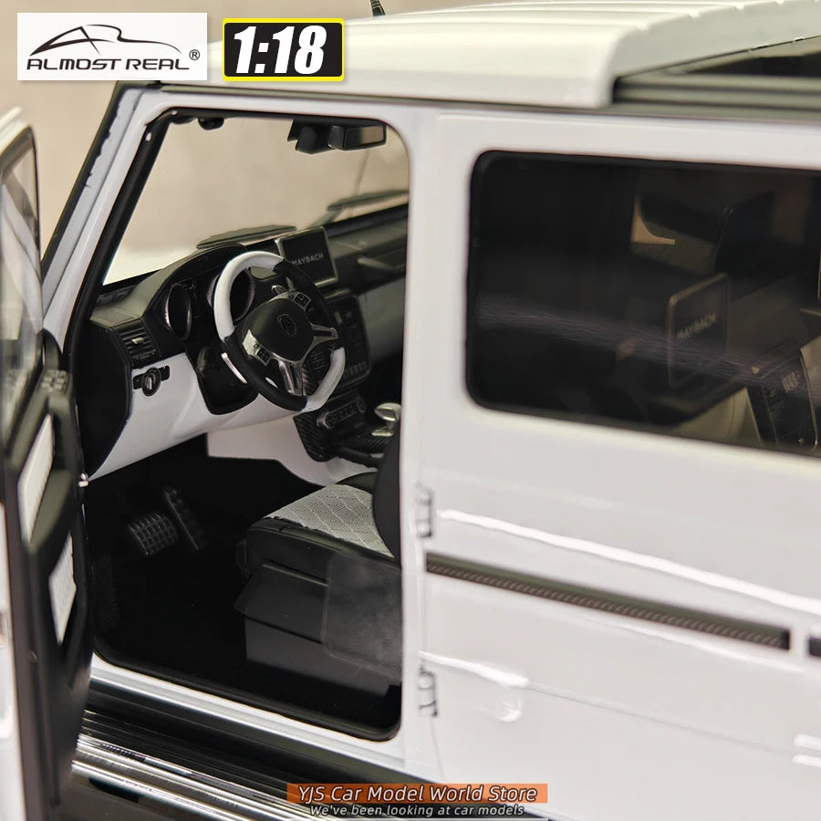 Almost Real diecast model 1:18 G 650 Landaulet G650 SUV car model alloy collection gift to friends and family