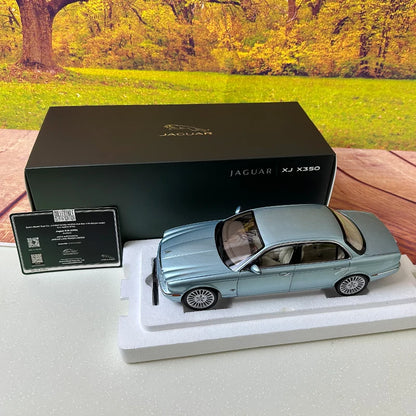 Almost Real AR 1/18 Jaguar XJ6 X350 Car models give gifts to friends Adult toys Birthday gifts to friends Company show metal