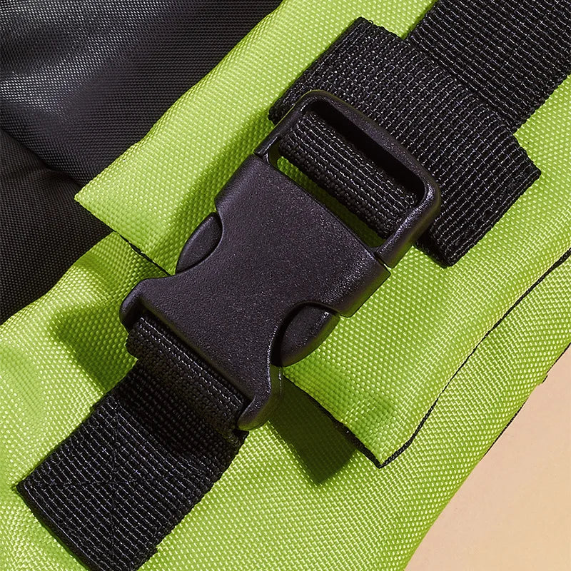 Summer Pet Swim Life Vest Jacket Adjustable Dog Swimsuit with Rescue Handle for Small Medium Dogs Ripstop Corgi Safety Clothes