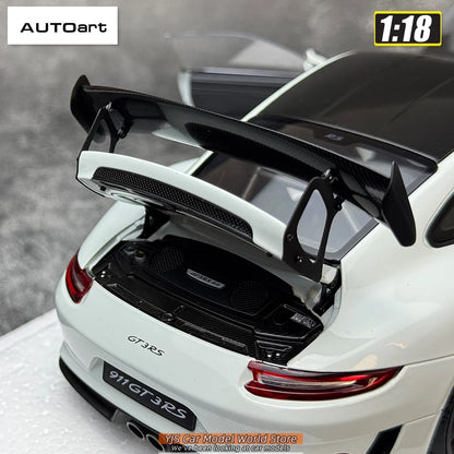 AUTOART 1/18 Porsche 911 (991.2) GT3 RS Weissach Package Car model  Send to a friend  Personal collection Static ornament