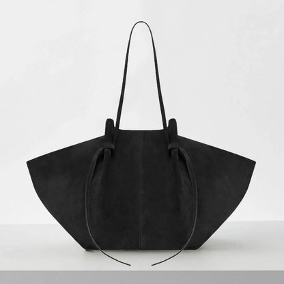 Custom Name Initials Large Capacity Faux Suede Tote Bags For Women Luxury Designer Handbags Purses New In Underarm Shoulder