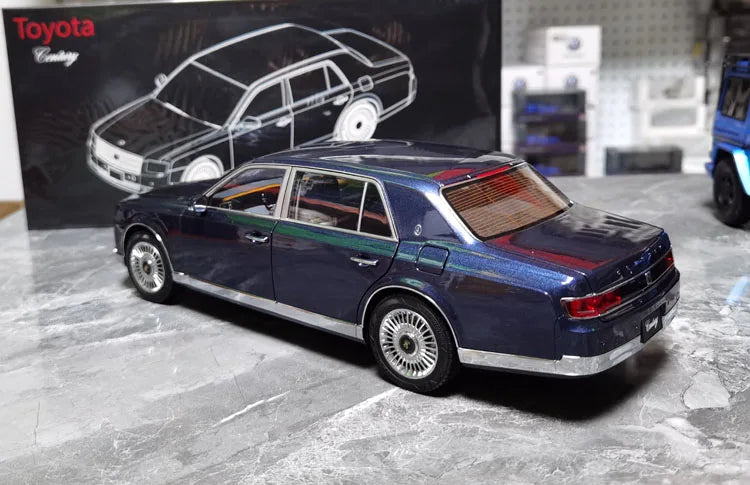 LCD 1/18 Car Model TOYOTA Century Car Model Simulation Model Diecast Model Collect Ornament Boy Custom Birthday Boy Toy Gift
