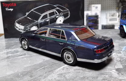 LCD 1/18 Car Model TOYOTA Century Car Model Simulation Model Diecast Model Collect Ornament Boy Custom Birthday Boy Toy Gift