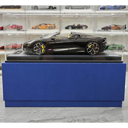 MR 1/18 Bugatti W16 Mistral Resin Motor Vehicle Toy Die-casting Metal Model Collection Boy Gifts