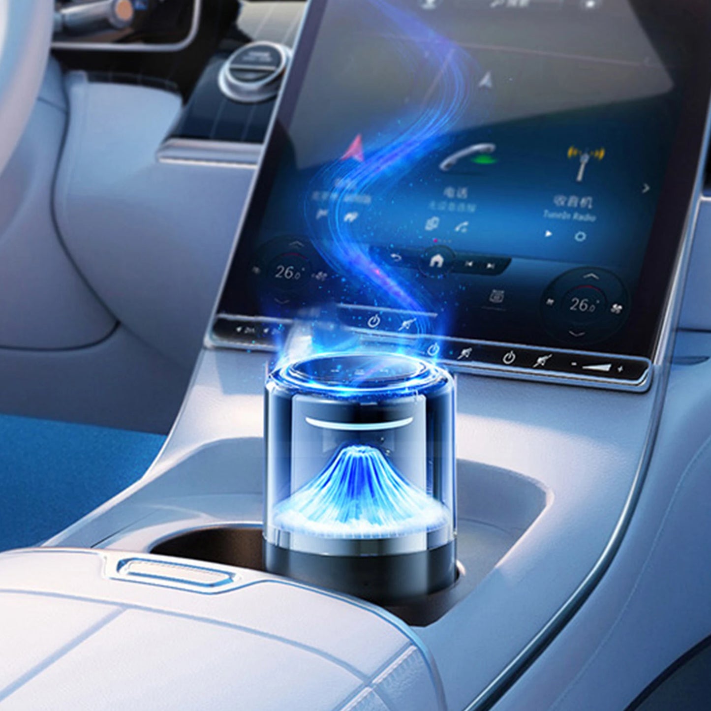 New Car Air Freshener Premium Smart Car Diffuser Cloud Mist Auto Spray High-End Car Air Freshener Car Accessories