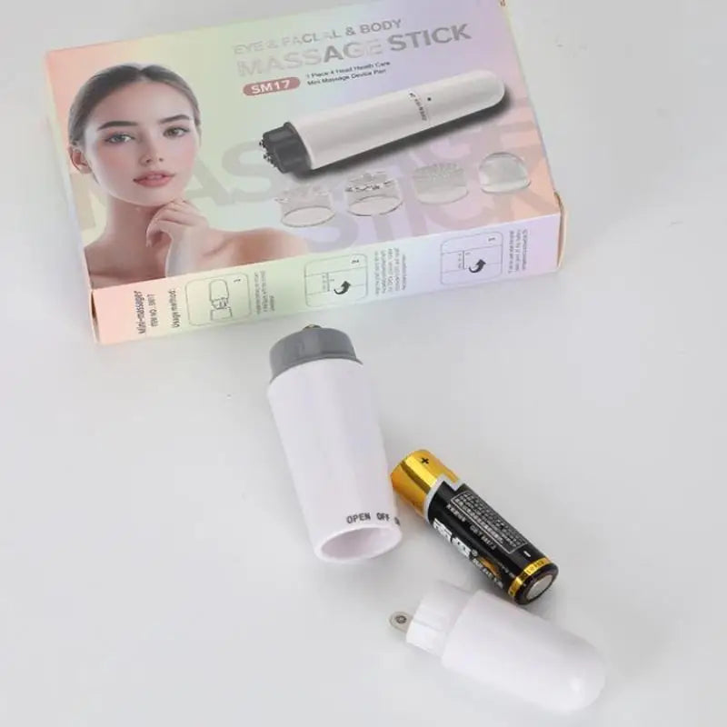 4 In 1 Electric Facial Massager Micro Vibration Eye Beauty Instrument For Relax Eye Dark Circles Eye Bags Puffiness Eye Massage