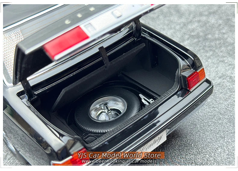Almost Real Car model 1/18 Toyota Century alloy full open model 1997 black Static collection Collect Holiday gift