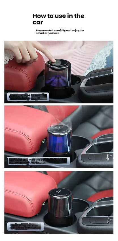 New Car Air Freshener Premium Smart Car Diffuser Cloud Mist Auto Spray High-End Car Air Freshener Car Accessories