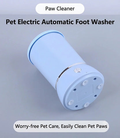 New Pet Foot Washing Machine Household Wash Electric Dog Paw Cleaner for Pet Foot Washing Machine