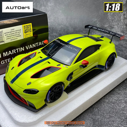 AUTOart 1/18 SCALE Aston Martin Vantage GTE Le Mans Pro 2018 Car model Static collection Furniture for display