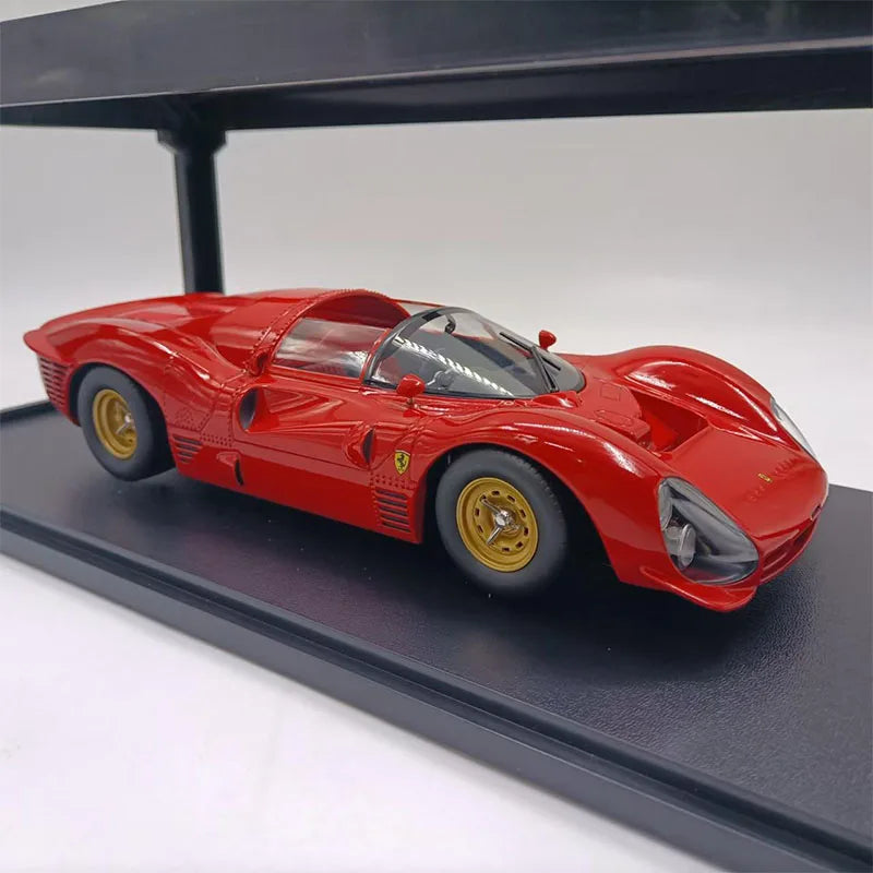 F 330 P3 4.0L V12 Scale1:18 Two-door Coupe Simulation Alloy Car Model Display Collectible Toy Gift Souvenir Decration