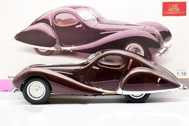 CMC 1:18 Talbot Lago Coupe T150 C-SS Alloy Fully Open Simulation Limited Edition Alloy Metal Static Car Model Toy Gift