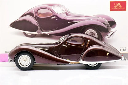 CMC 1:18 Talbot Lago Coupe T150 C-SS Alloy Fully Open Simulation Limited Edition Alloy Metal Static Car Model Toy Gift