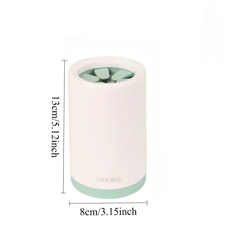 Automatic Pet Foot Washer Cup Silicone Soft Foot Cup Cat Foot Cleaning Bucket Dog Paw Cleaner Cup Manual Quick Feet Wash Cleaner