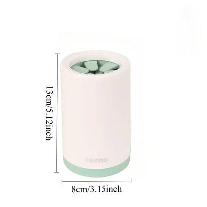 Automatic Pet Foot Washer Cup Silicone Soft Foot Cup Cat Foot Cleaning Bucket Dog Paw Cleaner Cup Manual Quick Feet Wash Cleaner