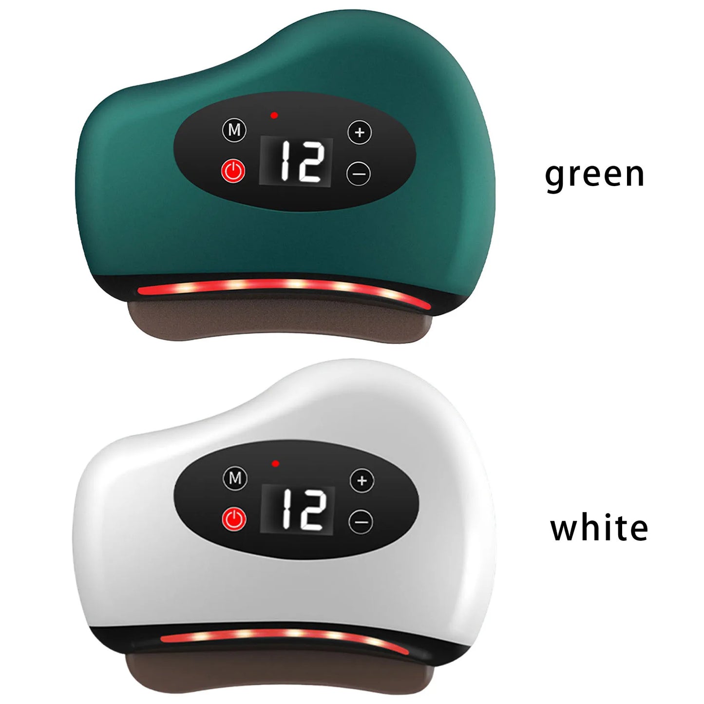 Electric Scraping Instrument Lightweight Heated Muscle Scraping Tool USB Charging Hot Compress Eye Massager Red Light Scraper