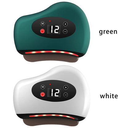 Electric Scraping Instrument Lightweight Heated Muscle Scraping Tool USB Charging Hot Compress Eye Massager Red Light Scraper